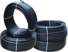 Plastika Alfa vodovodná LDPE rúra (hadica) do zeme pre pitnú vodu, O 40x3,7 PN6