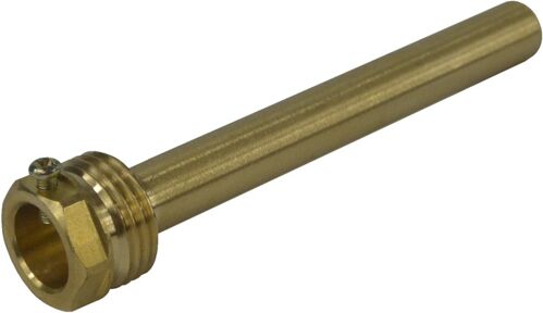 Klum Jímka k teplomeru mosadz, 50 mm