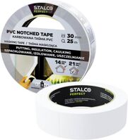 STALCO Páska lepiaca PVC, vrúbkovaná, 30 mm x 25 m S042238330 STALCO Páska lepiaca PVC, vrúbkovaná, 30 mm x 25 m S042238330