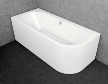 Santech TIME GEMINIXL-L 169x79 voľne stojaca akrylát vaňa zaobl. rohaPozink rám, Ľavá