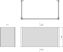 Polysan UNIVERSAL U panel 90x120x90x36cm (5) (4)