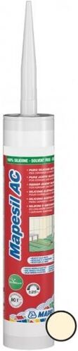 Mapei MAPESIL AC 131 silikónový tmel, protiplesňový, 310 ml, vanilková