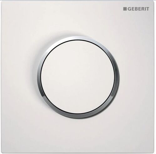 Geberit HyTouch pisoárové plachovanie pneumatické Sigma10,biela/lesklý chr./biela