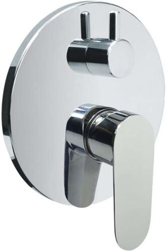 Mereo Sprchová podomietková batéria s trojcestným prepínačom, Viana, Mbox, gulatý kryt, chróm