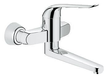 GROHE Euroeco Special nástenná umývadlová batéria,EcoJoy,rozpätie 257mm,chróm 32773000 32773000