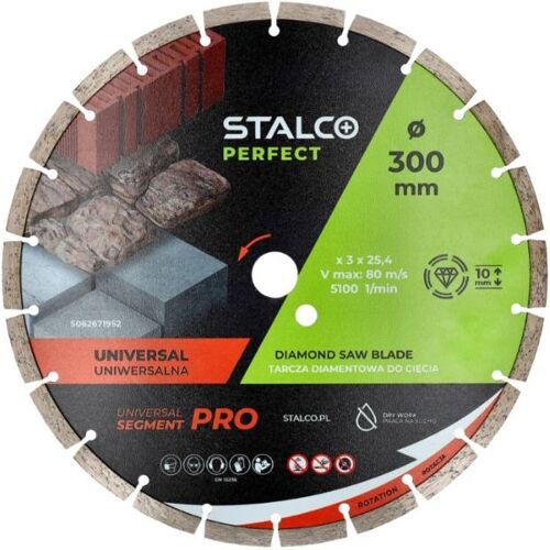 STALCO Kotouč diamantový UNIVERSAL SEGMENT PRO 150 mm PERFECT