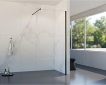 HOPA Lagos Grafit New 200 Walk-In sprchový kút šírka 150 cm sklo Číreavzpera BCLAGO15GCN2