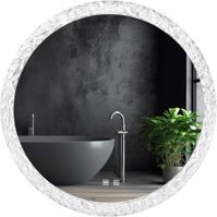 REA LED okrúhle podsvietené zrkadlo 107 60x60 HOM-02700