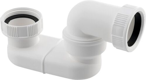 Polysan Sifón s prevlečnou matkou 6/4" DN 40 Biely 72693