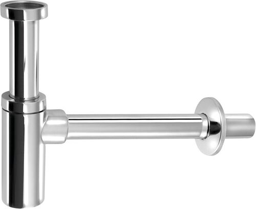 Sapho Umývadlový sifón 5/4', odpad 32mm, guľatý, chróm SI511