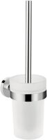 Hansgrohe Logis 41722000 WC kefa s nádobkou, montáž na stenu, chróm 41722000