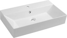 Aqualine Keramické umývadlo 70x42cm, na dosku Biele 10SF50070