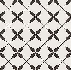 Opoczno PATCHWORK CLOVER BLACK PATTERN 29,8X29,8 G1, dlažba, mat. OP867-002-1,1.tr.