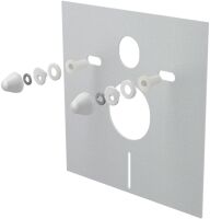 ALCA Izolačná doska pre závesné WC a bidet s príslušenstvom a krytkou (biela) M930