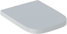 Geberit Selnova Square WC sedadlo pravouhlé, Softclose, Odnímateľné, Duroplast, Biele 501.557.01.1