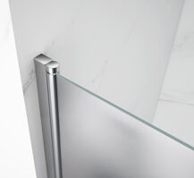 Aqualine PILOT otočné sprchové dvere 900mm sklo Brick profil Chróm PT090W (2) (2)