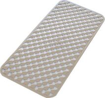 Aqualine GEO podložka do vane 36x71cm s protišmykovou úpravou, kaučuk, béžová 97367103