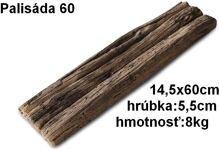 JAPE Palisáda 14,5x60cm, betón-imitácia dreva PA60