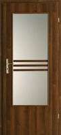 PORTA Doors dvere Porta STYL vzor 3, fólia Portadecor ORECH