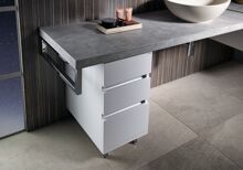 Sapho AVICE doska 80x50cm, Cement (3) (3)