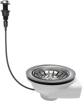 Bruckner Drezová výpusť drezu 1"1/2 s ovládaním 155.122.0