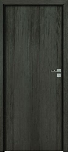INVADO SET dvere NORMA DECOR 1 plné, fólia, Antracit B637+zárubeň
