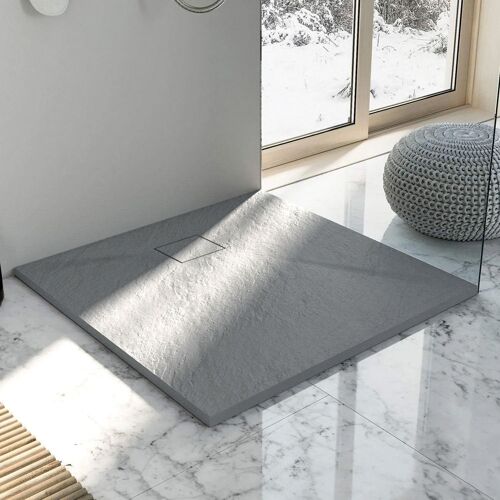 REA sprchová vanička Magnum Grey 90x90 REA-K4106