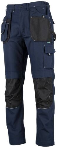 STALCO Kalhoty pracovní BASIC LINE, modré, M