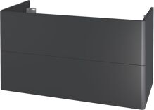 Mereo Siena, kúpeľňová skrinka 100 cm, antracit mat CN432S