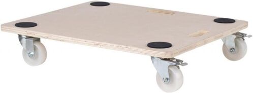 Walteco Transportná doska na mäkké podlahy, 59 x 49 cm, prírodná preglejka, nosnosť 300 kg