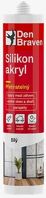 Den Braven Silikón akrylový tmel 280 ml Biely 20202RL