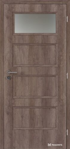 Doornite CPL-Premium laminátové DOMINANT 1 SKLO Nebrasca interiérové dvere, DTD