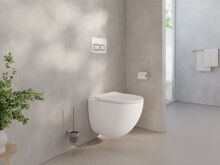 Ravak Chrome AquaSpin WC závesné 36,3x50x39 cm so sedátkom SoftClose Biela