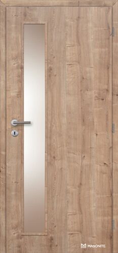 Doornite CPL-Premium laminátové VERTIKA SKLO Dub prírodný-vertikálny interiérové dvere (6)