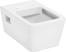 Hansgrohe EluPura Original Q hranatá závesná WC misa 54x36 cm Rimless AquaChannel Biela 60145450