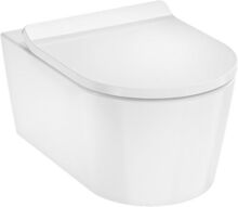 Hansgrohe Elupura S závesné oblé WC 54x36 cm ,AquaHelix,HygieneEffect+WC sedátko SoftClose QuickRelease 62025450