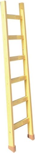 ENPRO Drevený rebrík, 6 priečok, 2 m