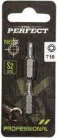 STALCO Bit 1/4” Torx - blistr, TORX 15 x 25 mm PERFECT, bal. 2 ks STALCO Bit 1/4” Torx - blistr, TORX 15 x 25 mm PERFECT, bal. 2 ks