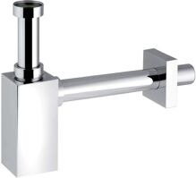 Sapho PIQUADRATO umývadlový sifón 1'1/4, odpad 32mm, chróm 0510OT25K7