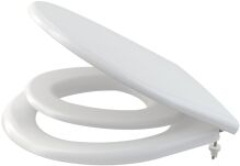 ALCA WC sedátko univerzálne SOFTCLOSE s integrovanou vložkou, Duroplast A606 Biela