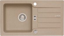 Alveus NIAGARA 30 kuchynský granitový drez so sifónom 77,5x43 - G-55 Beige 1076857