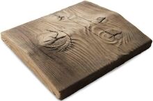 JAPE Plotová betónová strieška 25, šírka 25x39x6cm, betón-imitácia dreva
