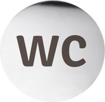 Sapho WC Označenie priemer 75mm, brúsený nerez XP117 Sapho WC Označenie priemer 75mm, brúsený nerez XP117