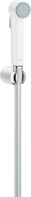 GROHE 26355IL0 TEMPESTA-F Trigger Spray 30 Bidetov sprch s držiakom a hadicou,chróm/biela