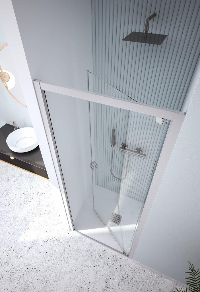 Hopa Sprchové dveře DECO N1B - BARVA rámu - Bílá, Rozměr A - 90 cm, Směr zavírání - L (1) (2) Hopa Sprchové dveře DECO N1B - BARVA rámu - Bílá, Rozměr A - 90 cm, Směr zavírání - L (1) (2)