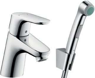 Hansgrohe 31926000 Focus E2 umývadlová batéria s bidetovou sprškou, chróm 31926000