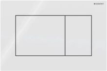 Geberit 115.660.11.1 SIGMA 01 ovládacie tlačidlo, Plast, Biela lesklá