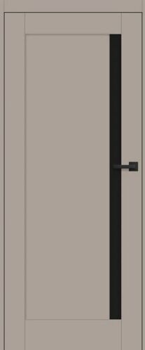 ERKADO SET Rámové dvere FRÉZIA 5 presklené, CPL Laminát KamennoSivá ST + zárubeň