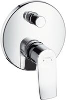 Hansgrohe 31493000 Metris Páková vaňová batéria pod omietku, chróm 31493000