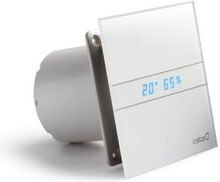Cata E-100 GTH kúpeľňový ventilátor axiálny s automatom, 4W/8W, potrubie 100mm, biela 900200 900200
